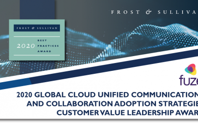 Fuze Recognized by Frost & Sullivan for Delivering Superior Customer Experiences