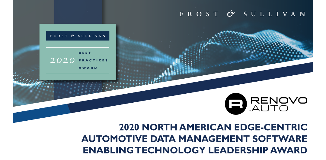 Renovo Lauded by Frost & Sullivan for Edge-centric Automotive Software Platform