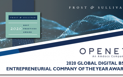 Openet Lauded by Frost & Sullivan for its 5G, Open and Cloud-native BSS for Service Providers
