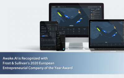 Awake.AI Awarded by Frost & Sullivan for Redefining Maritime Logistics