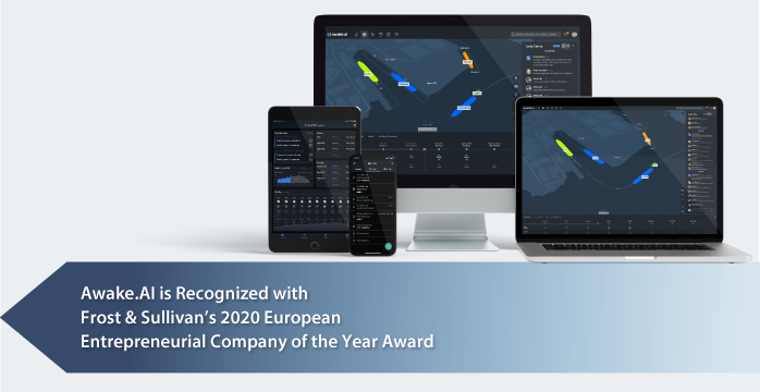 Awake.AI Awarded by Frost & Sullivan for Redefining Maritime Logistics