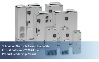 Schneider Electric Applauded by Frost & Sullivan for Efficiently Filtering Harmonic Currents within a Facility with its AccuSine+ Platform
