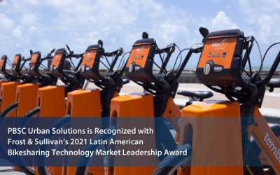 PBSC Urban Solutions Applauded by Frost & Sullivan for Leading the Public Bikesharing Systems Market in LATAM